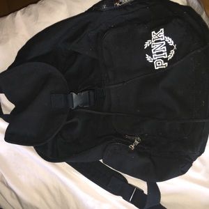 School bag from pink