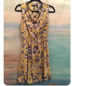 Aqua dress • leather collar