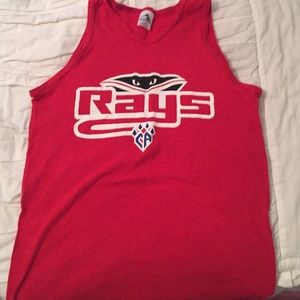 red ca rays tank