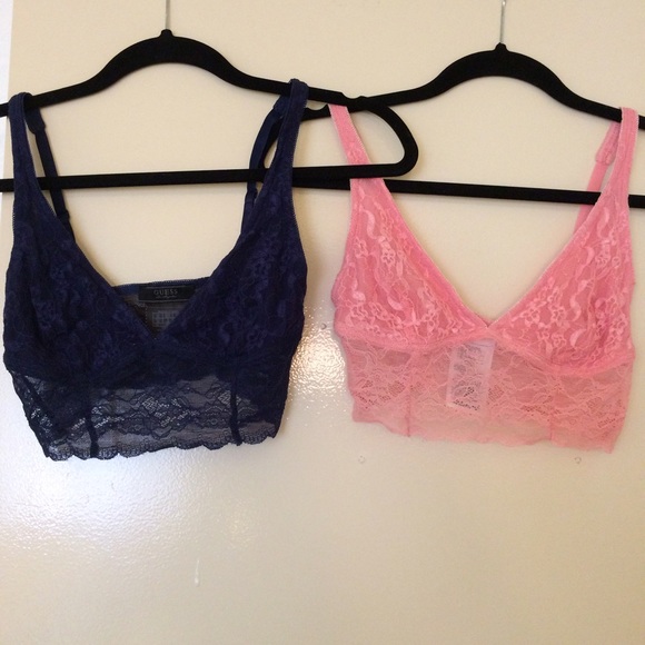 Two GUESS Bralettes - Picture 2 of 2