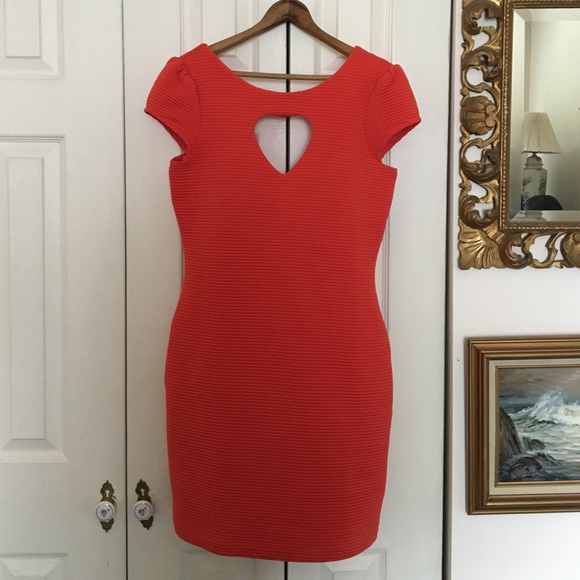 Heart Cut-out Mini Dress - Urban Outfitters