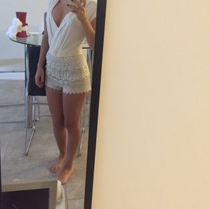 Mini dress with short