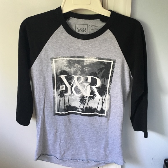 Young & reckless baseball tee