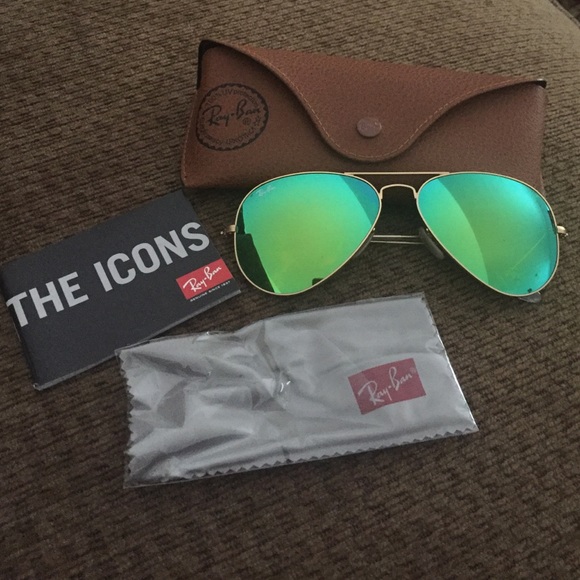 Ray-Ban Green Flash Lenses