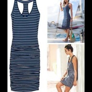 Athleta Striped Dress NWT XS