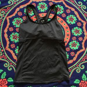 Black Racerback Workout Tank - Champion