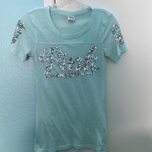 PINK Turquoise T-Shirt
