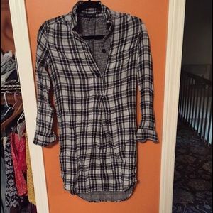 Madewell plaid dress