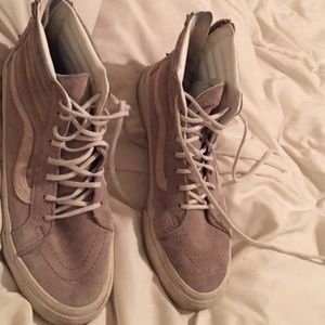 Barely worn vans high tops