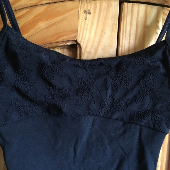 SOLD Classic black leotard - Picture 2 of 4