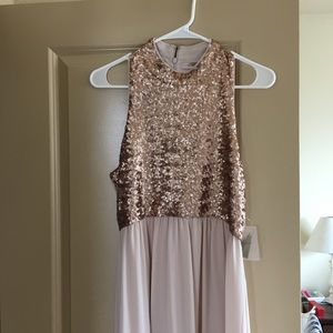 Love21 Maxi Sequined Dress