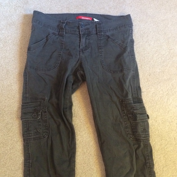 Unionbay green/grey cargo pants