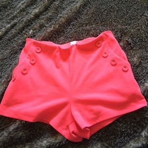 Fun pink summer shorts