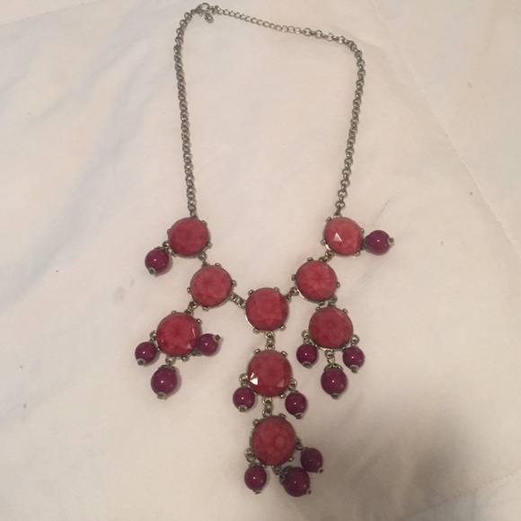 Red bubble necklace