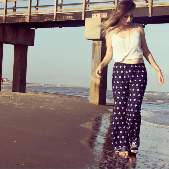 Trival print pants