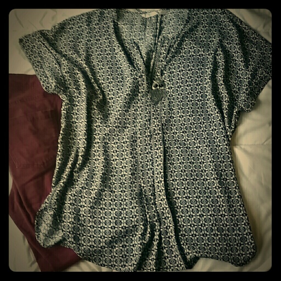 Studio M placket front blouse