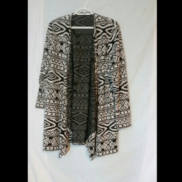 New without tags Tribal print cardigan