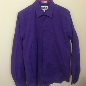 Men's Express long sleeve button up dress shirt