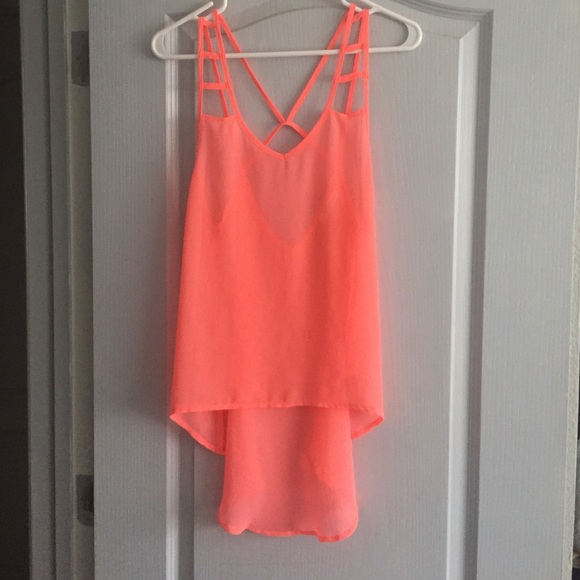 Sheer millau low back tank