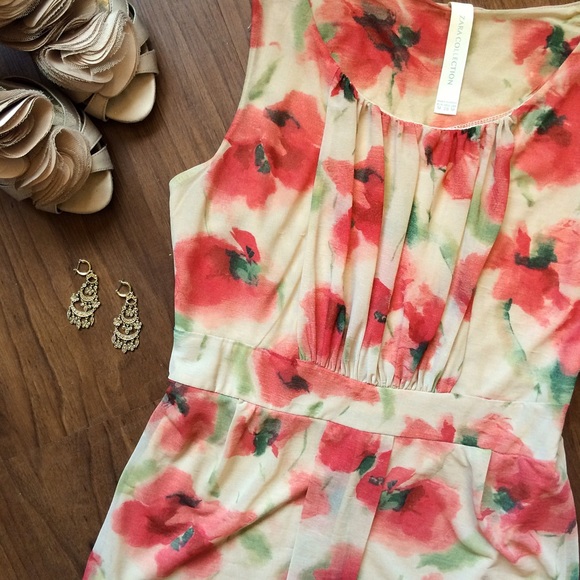 Zara floral print dress