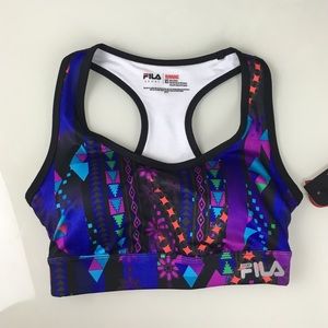 FILA workout running sports bra