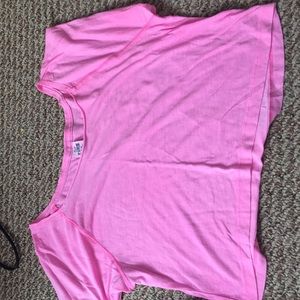 VS pink tee