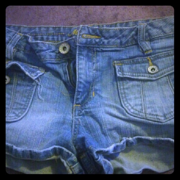 Jean shorts...2 for sale 10