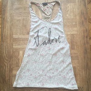 Topshop Jadore Beach Tank - Size 4