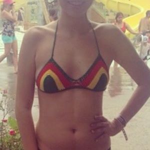 Hand made bathing suit top