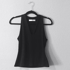 Susana Monaco black basic tank