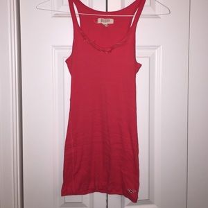Hollister Ruffled tank top