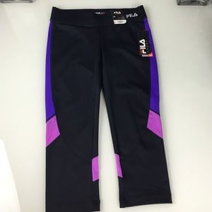 FILA workout sports running Capris