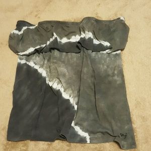 ??PRICED TO SELL??Strapless Billabong Ruffle Top