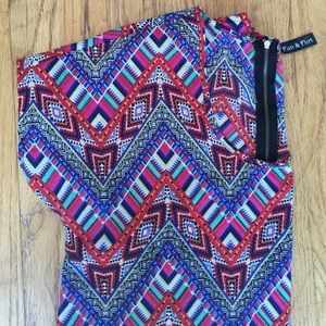 Foley tribal patterned top