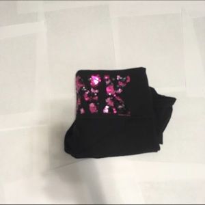 PINK cropped yoga pants SOLD