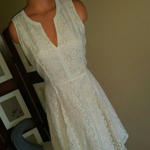 Nwot Lc Lauren Conrad Ivory dress