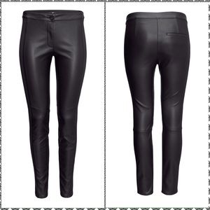 Faux Leather Pants