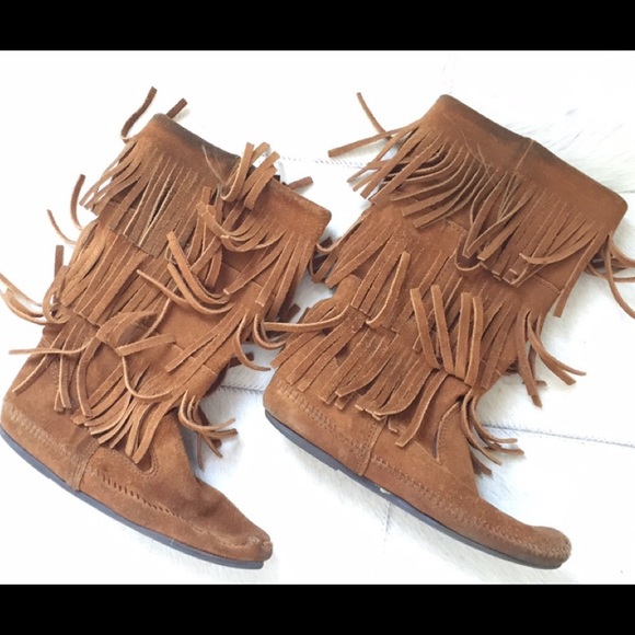 fringe boots