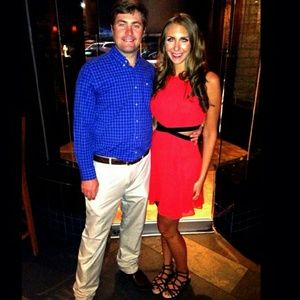 Gorgeous Red Dress with Side Cutouts