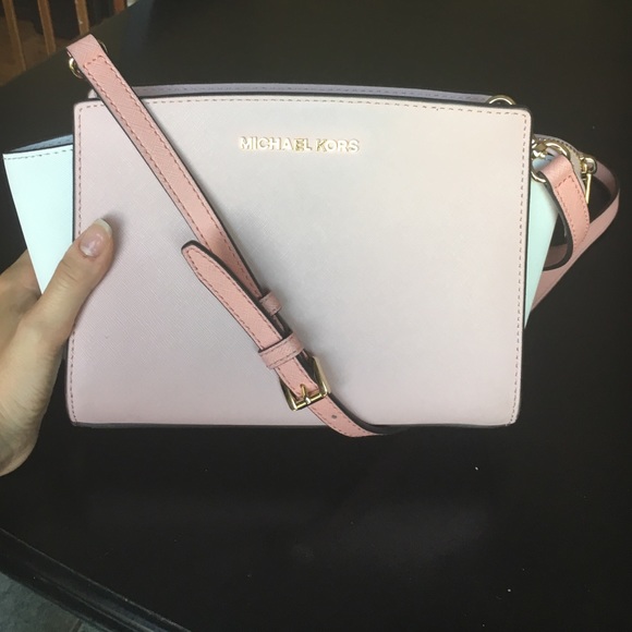 Michael Kors Handbags - MK Selma colorblock crossbody