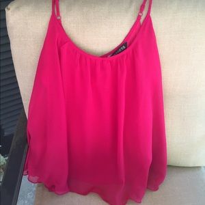 Express flowy tank top