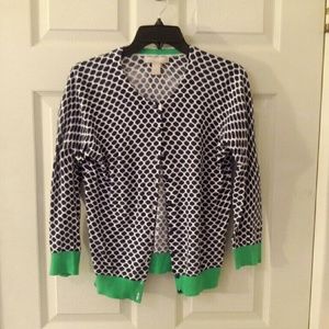 Banana Republic Geometric Cardigan