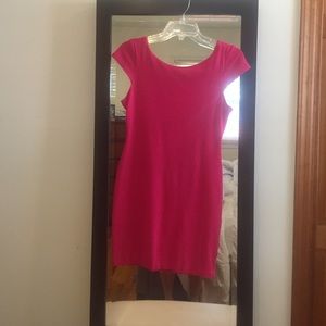 Alice + Olivia Pink backless dress