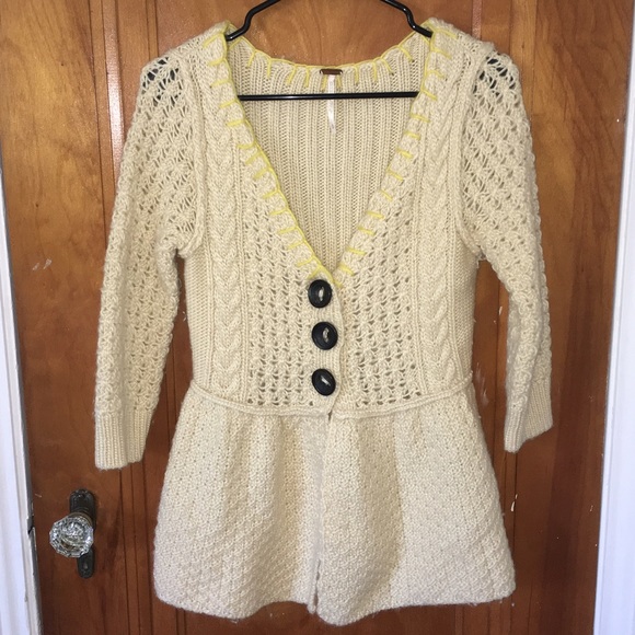Wool cardigan
