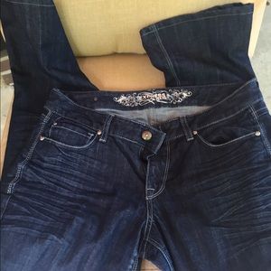 Express boot cut jeans