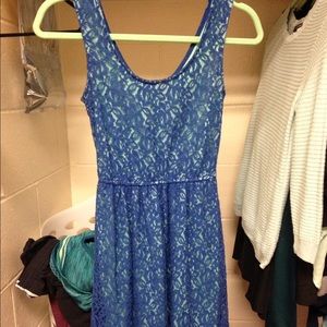 ⚠️LAST CALL⚠️ XS Blue/Mint Green Lace Dress