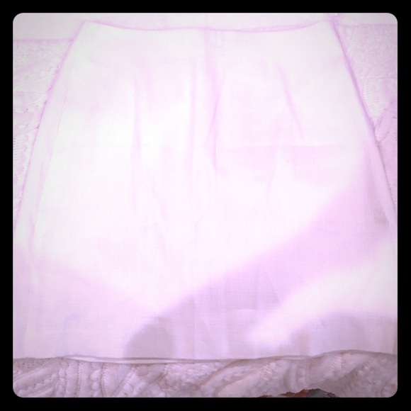Ivory skirt