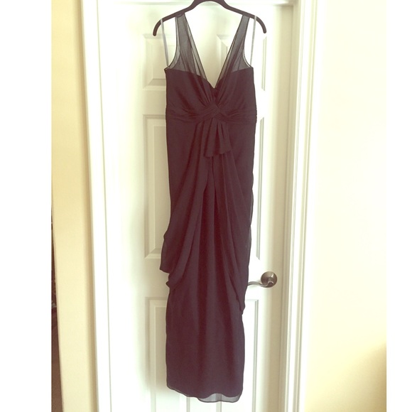 ❗️SALE ❗️White by Vera Wang Black Gown