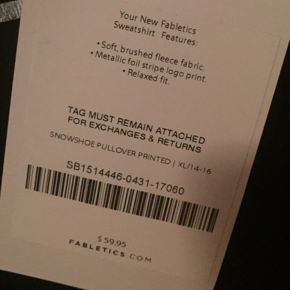 Fabletics shiny pullover!! - Picture 2 of 2