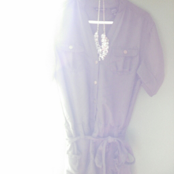 Olive green romper